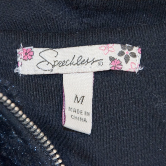 Speechless Like new girls Med soft fuzzy vest - Picture 3 of 7